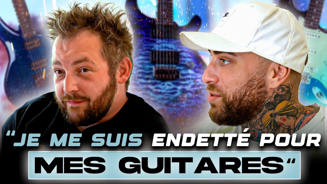CENTAINES DE MILLIERS D’EUROS DE GUITARES CHEZ LUI, SACRIFICES POUR 200 GUITARES, MÉDECIN NUCLÉAIRE