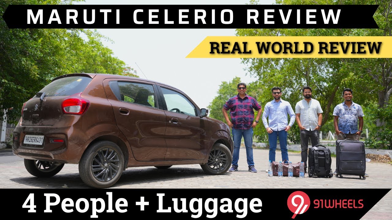 Обзор руководства по эксплуатации Maruti Celerio ZXI || Реальный опыт вождения с 4 пассажирами + ...