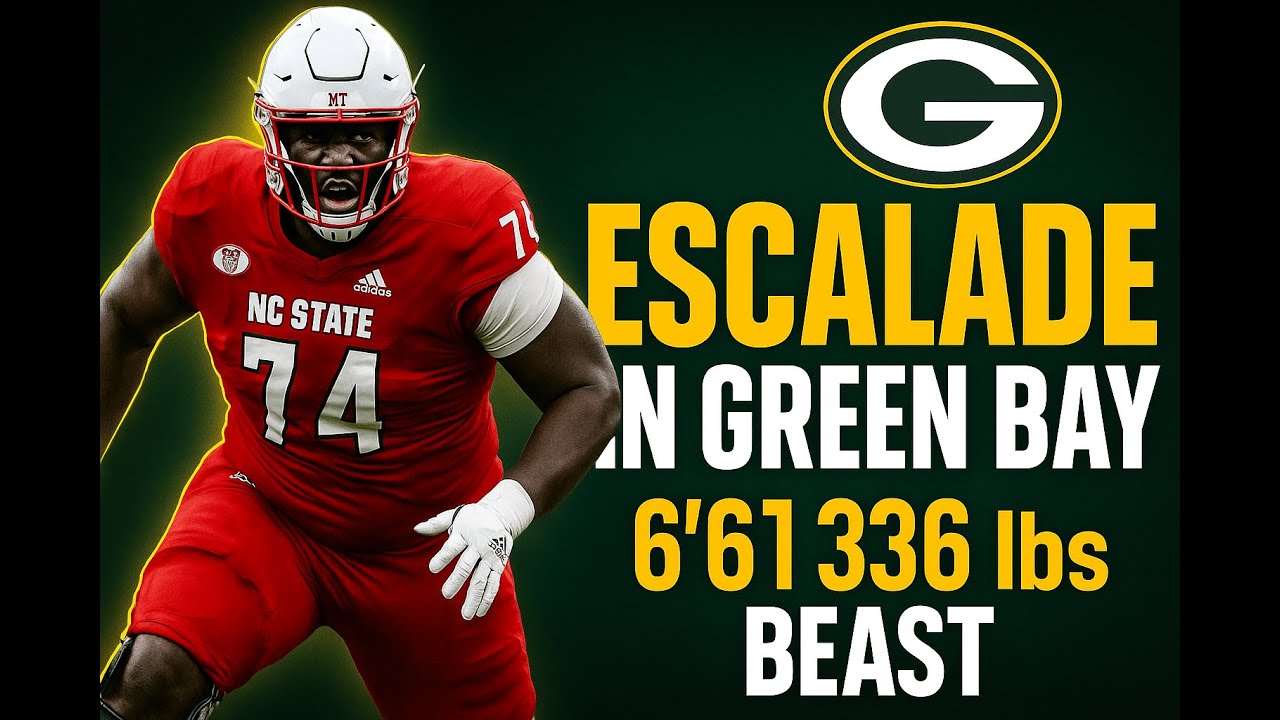 ESCALADE IN GREEN BAY: Anthony Belton Highlights | Packers 2nd Round Pick (6'6