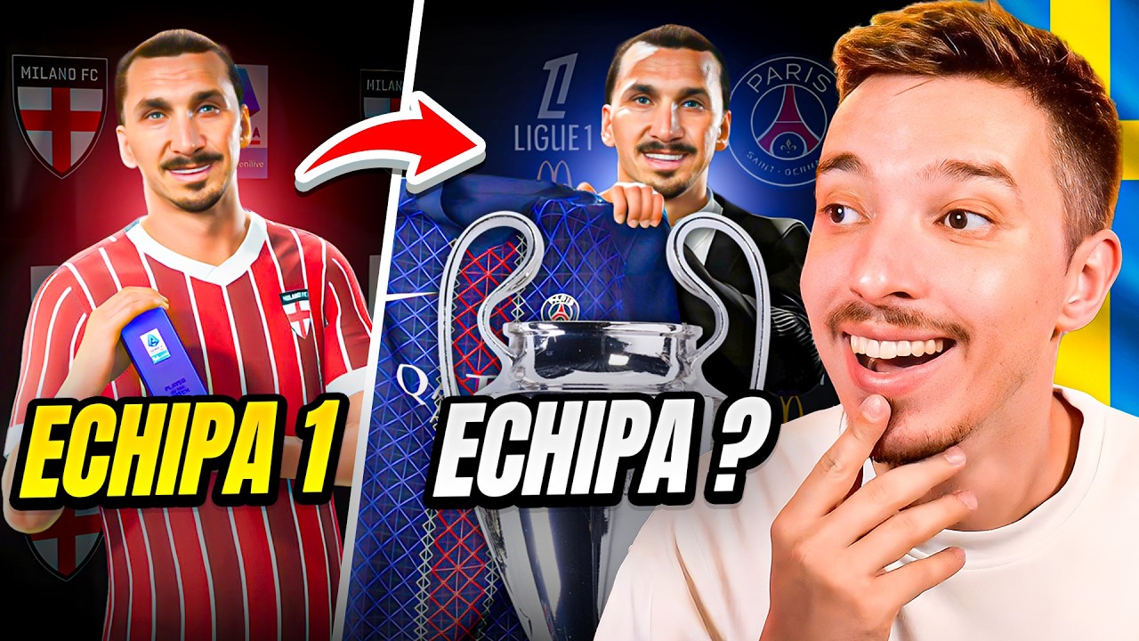 IL READUC PE IBRAHIMOVIC IN FOTBAL SI SCHIMB ECHIPA IN FIECARE SEZON PANA CASTIGA UCL! EA FC 26