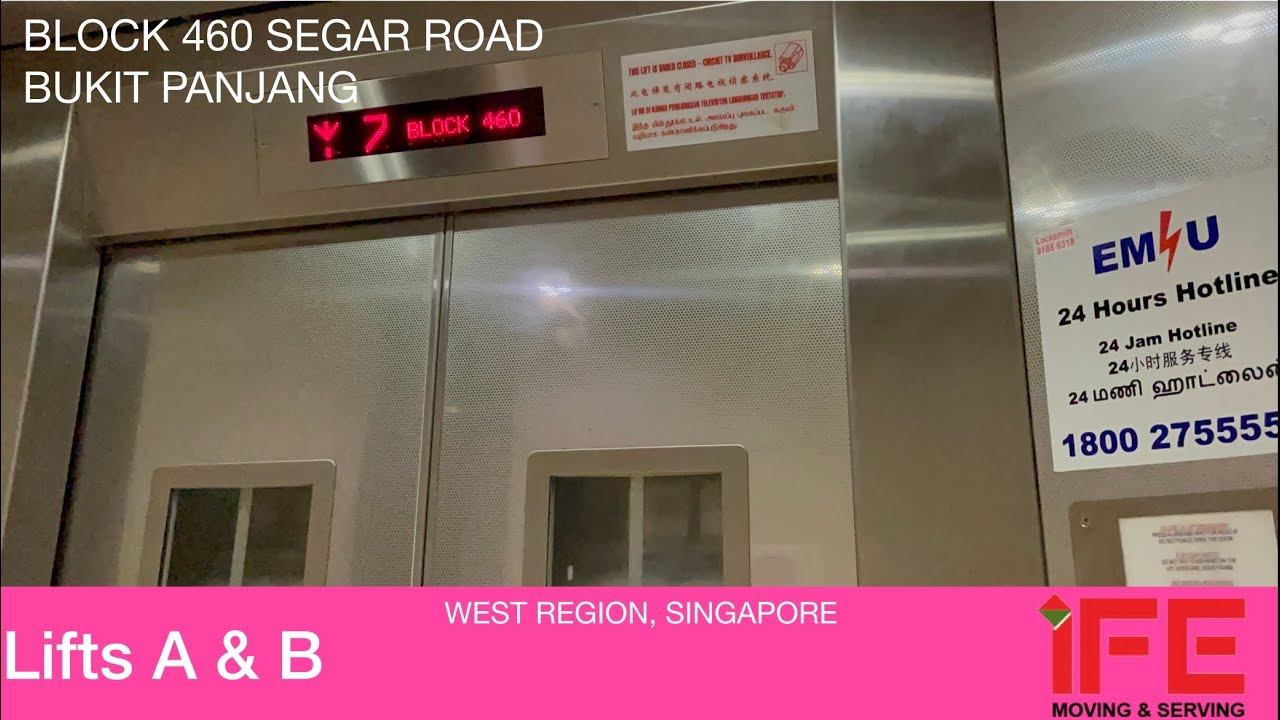 HDB Block 460 Bukit Panjang || IFE Elevator