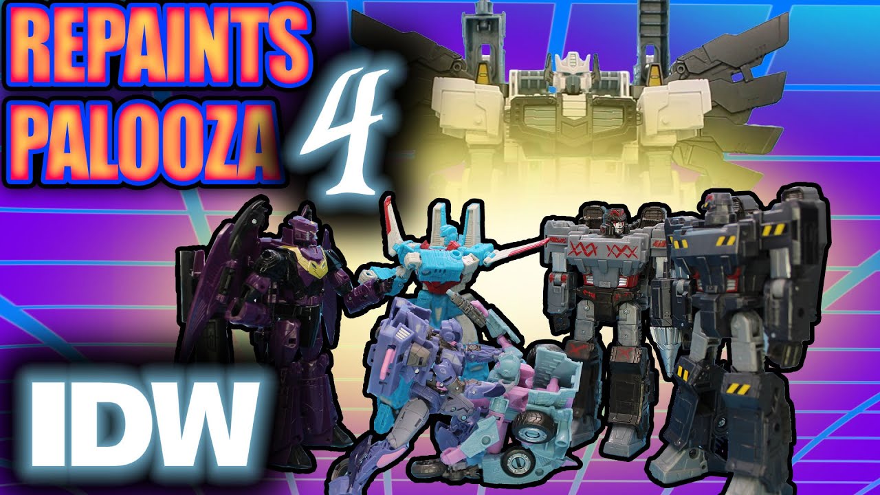 Repaints Palooza 4: The IDWening...