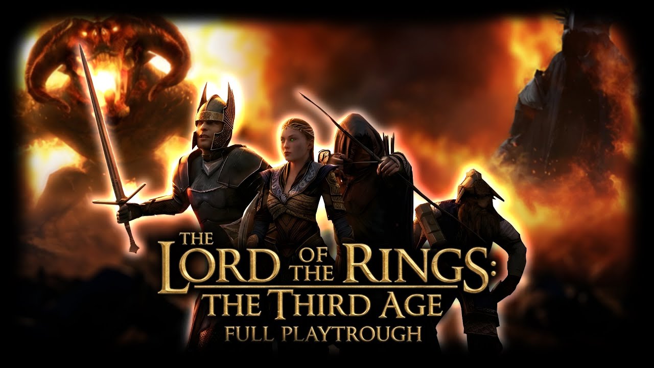 The Lord of the Rings: The Third Age | PS2 LONGPLAY 100% COMPLETION! (4K Textures 60FPS)