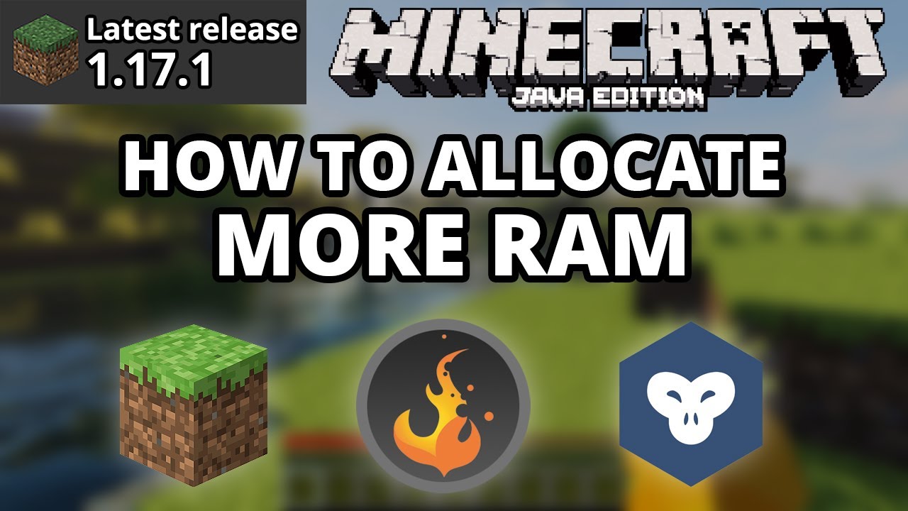 Minecraft Java 1.17.1 How To Allocate More Ram Memory In Minecraft Java (3x Launchers)