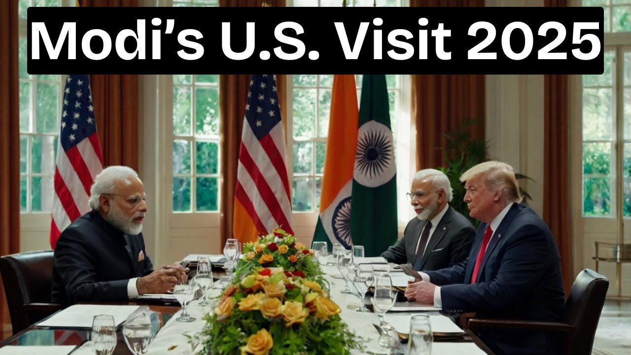 PM Modi&rsquo;s U.S. Visit 2025 | India-U.S. Relations | Trade, Defense & Geopolitics