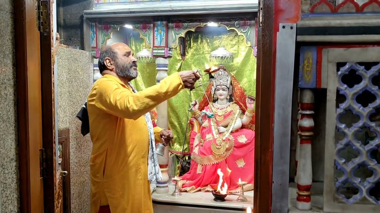 બહુચરાજી મંદિર રાપર | માતાજીની આરતી | ગબ્બર અંબાજી મંદિર મહારાજ શ્રી શ્રી લક્ષ્મીરામ મહારાજ 