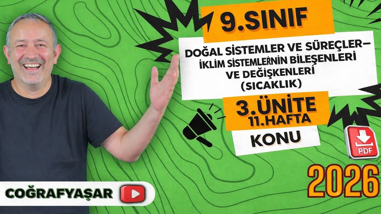 SICAKLIK 2 :#coğrafyaşar #ens #9sınıfcoğrafya #sıcaklık