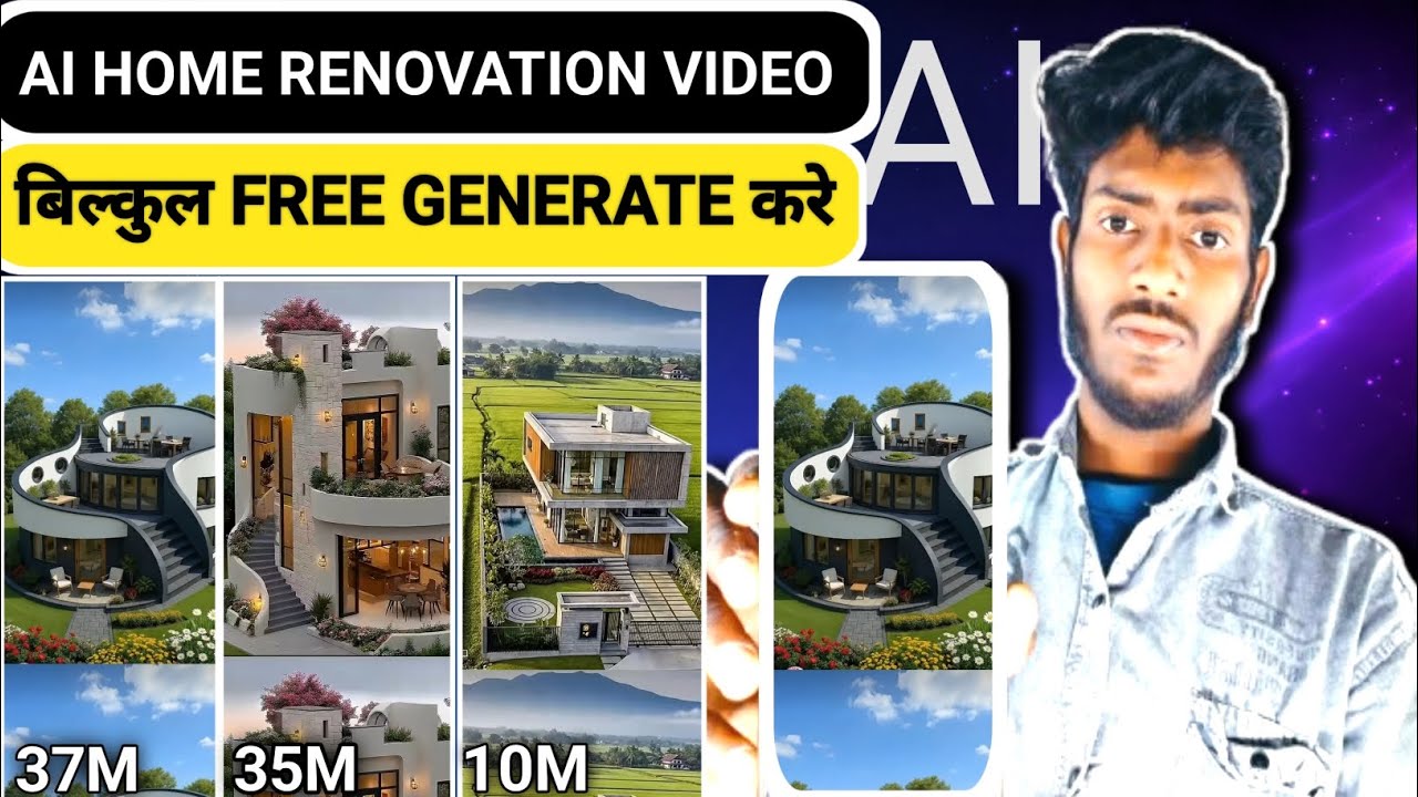 AI Se House Kaise Banaye | How to Create a House Using AI Step by Step | trending ai home 