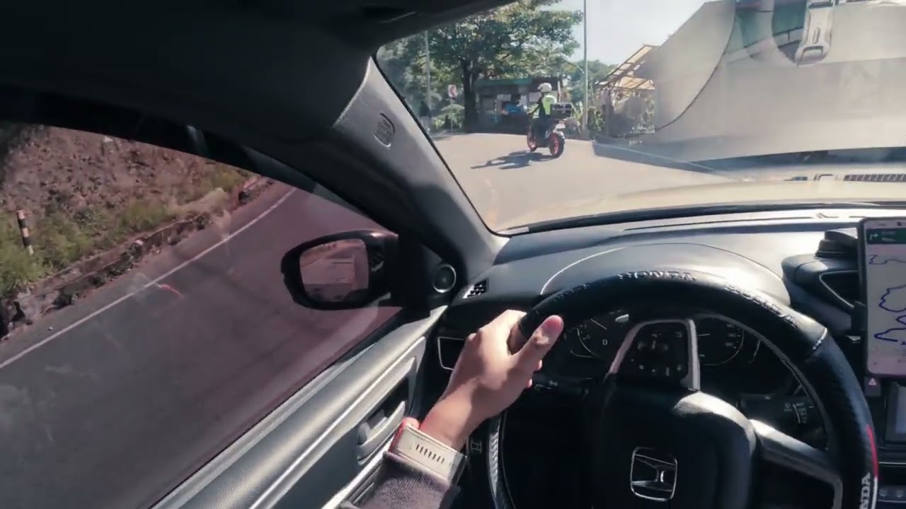 Honda brv vx pov from irisan to pico la trinidad via lamtang. 