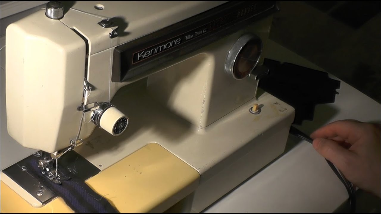 Sewing Machine Kenmore Ultra Stitch 12 - Problem solving