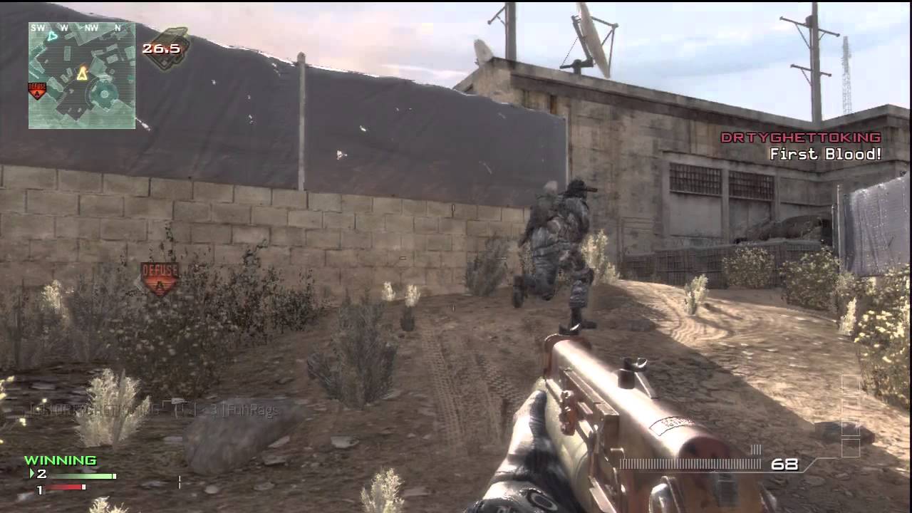 Intense Match  (Modern Warfare 3 Gamebattles Gameplay)