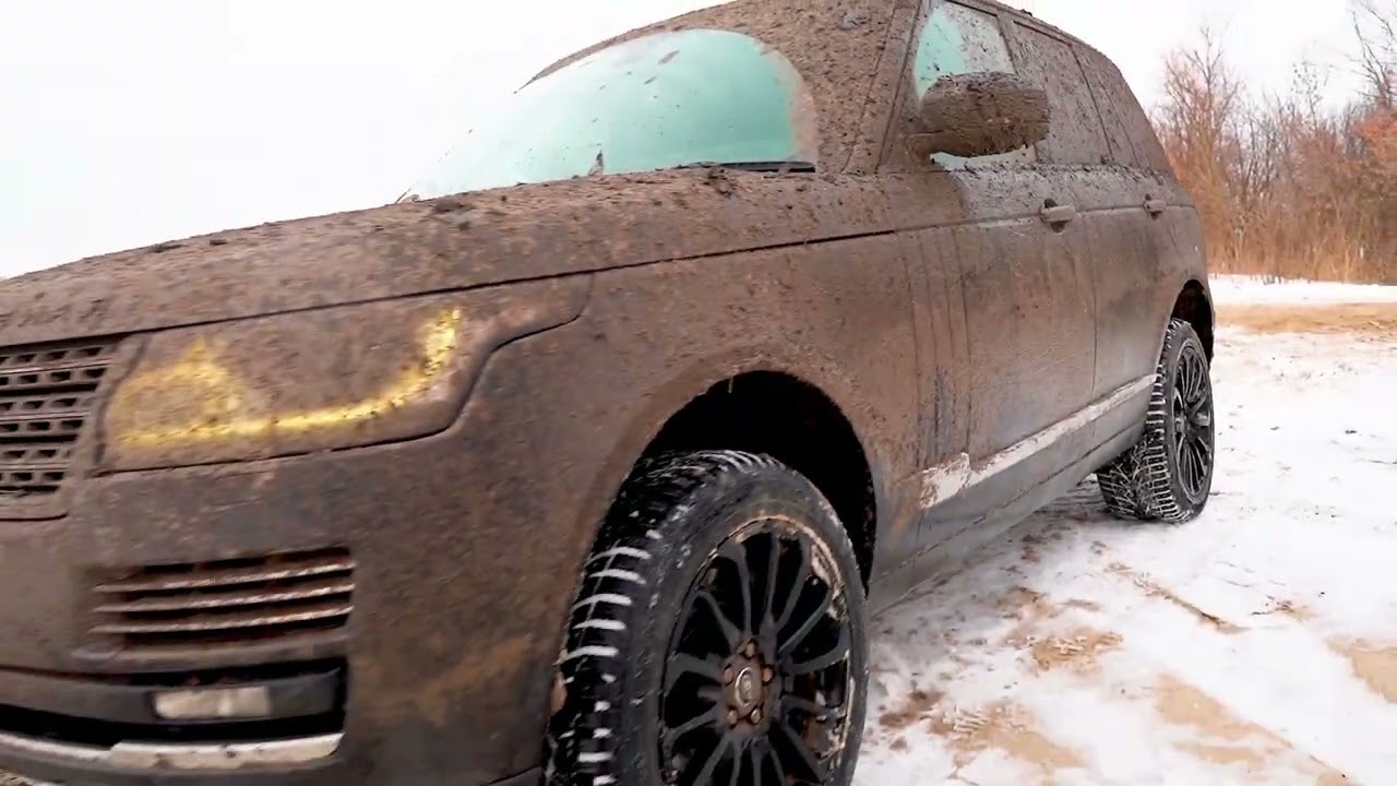 WINTER OFF-ROAD BATTLE: Range Rover vs Q7 vs X6 vs A7 vs Amarok vs Santa Fe