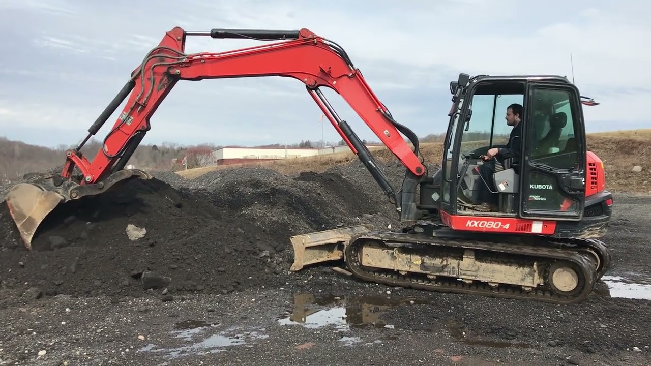 2018 KUBOTA KX080-4 For Sale