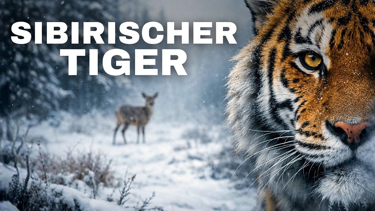 DER UNSICHTBARE JÄGER | Die Jagd des Sibirischen Tigers im Gefrorenen Wald | 4K-Dokumentation