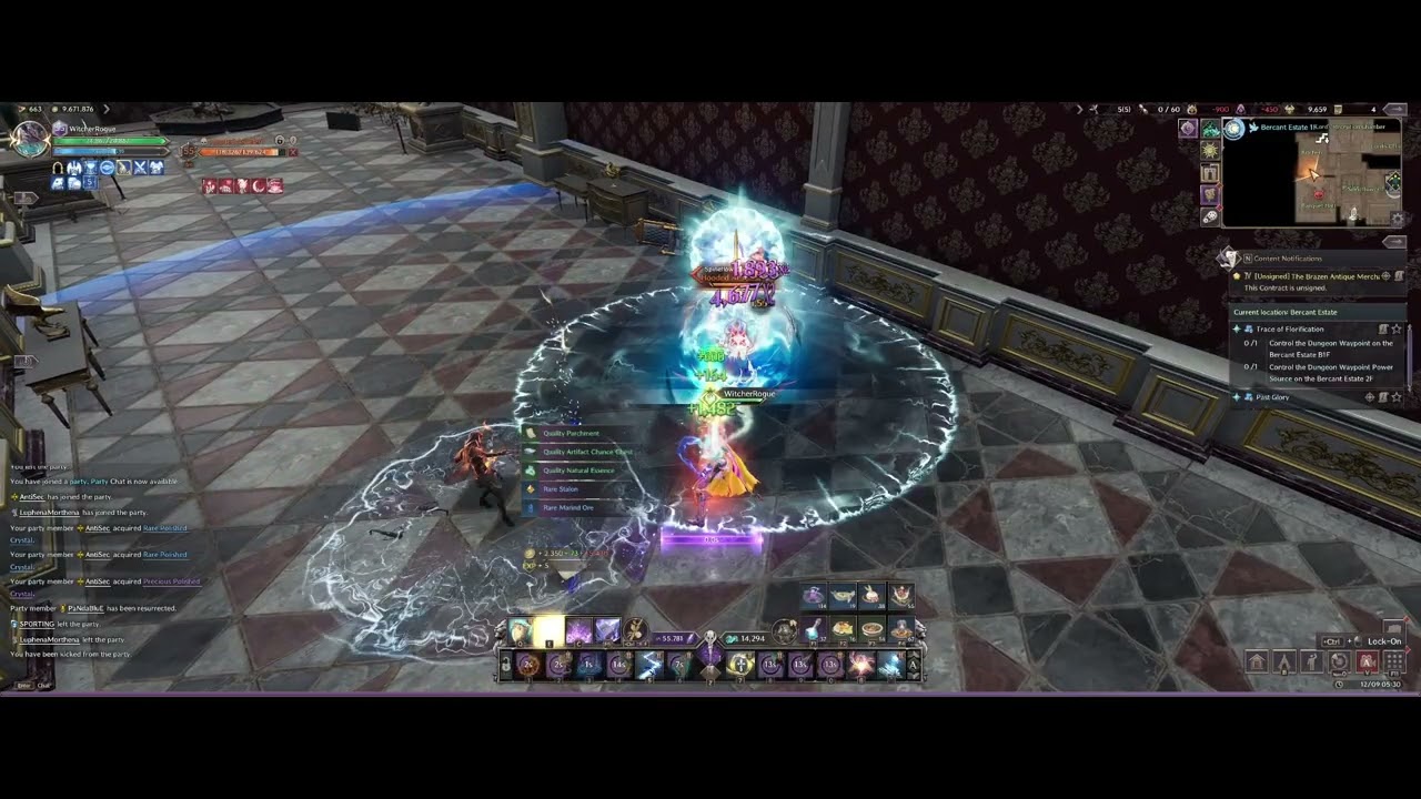 #throneandlibertygameplay Wand/Staff  - Solo Farm High AOE DPS & Self Healing