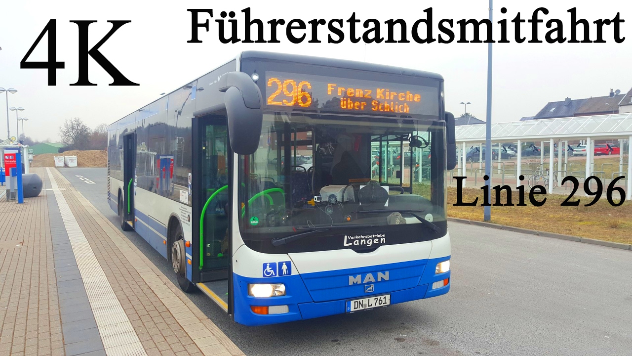 4K Buslinie 296  Lamersdorf - Düren HBF Part 2