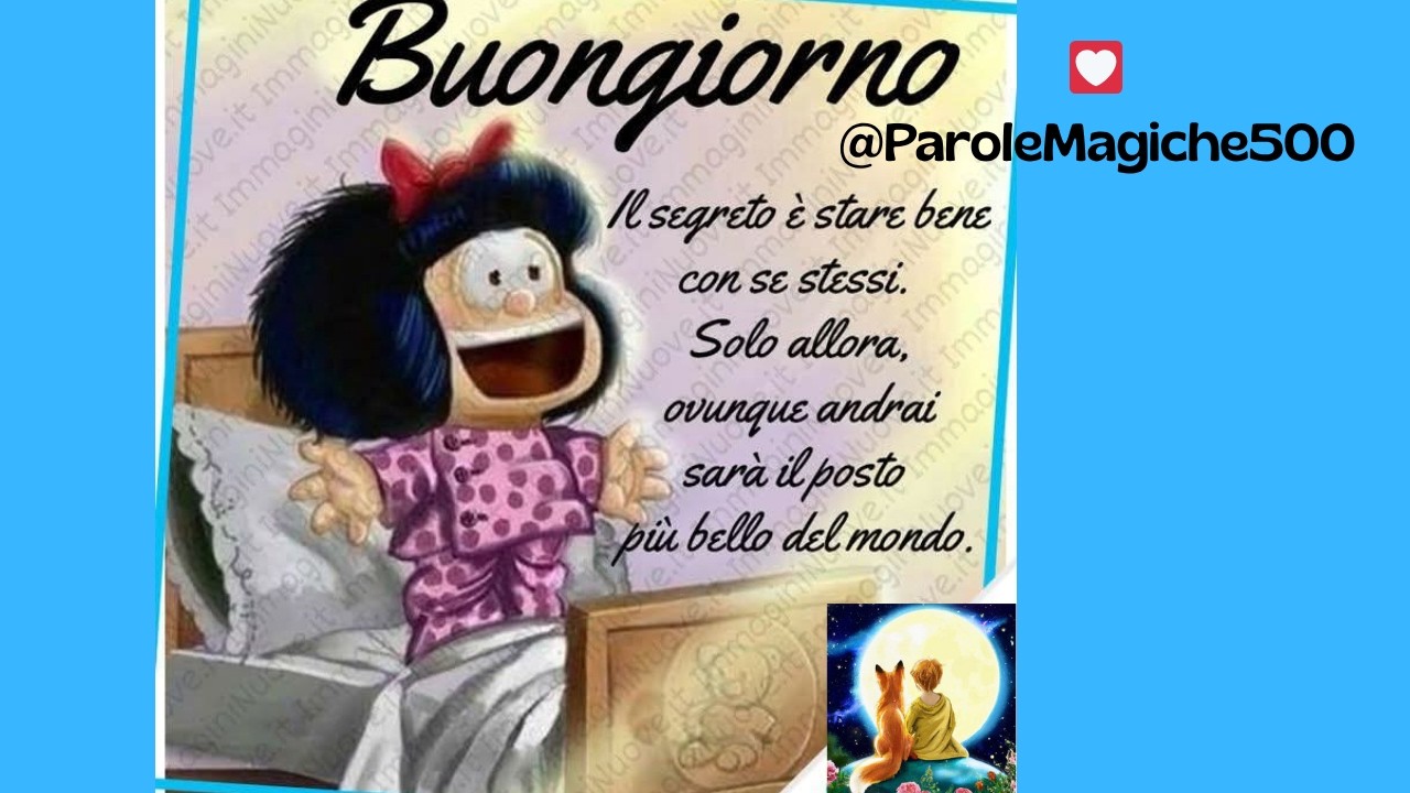 Mafalda,; è solo lunedi ,Sorridi !