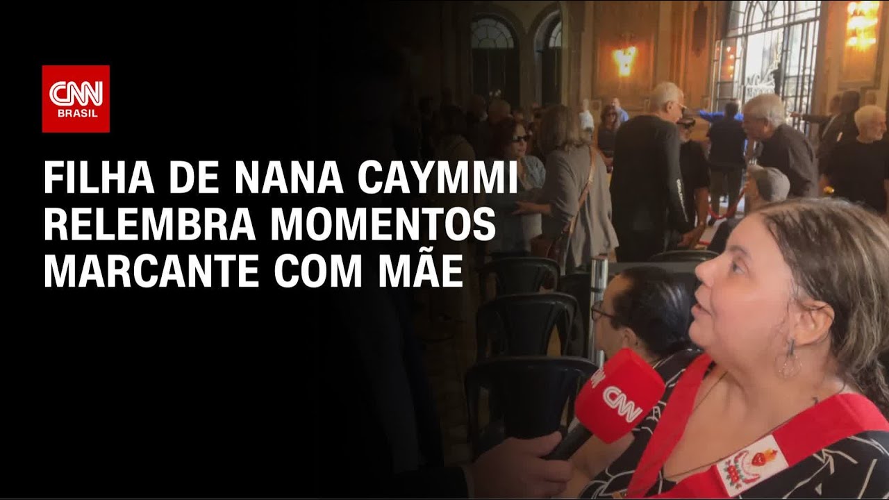 Familiares e famosos vão ao velório de Nana Caymmi | LIVE CNN