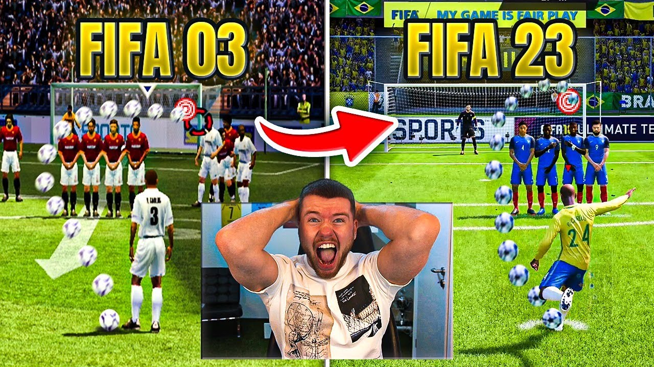 1 FREISTOẞ Tor mit Roberto Carlos in jedem FIFA 🔥
