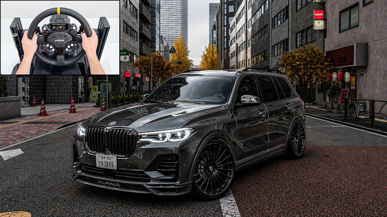 BMW Alpina XB7 | Forza Horizon 6 | Steering Wheel Gameplay