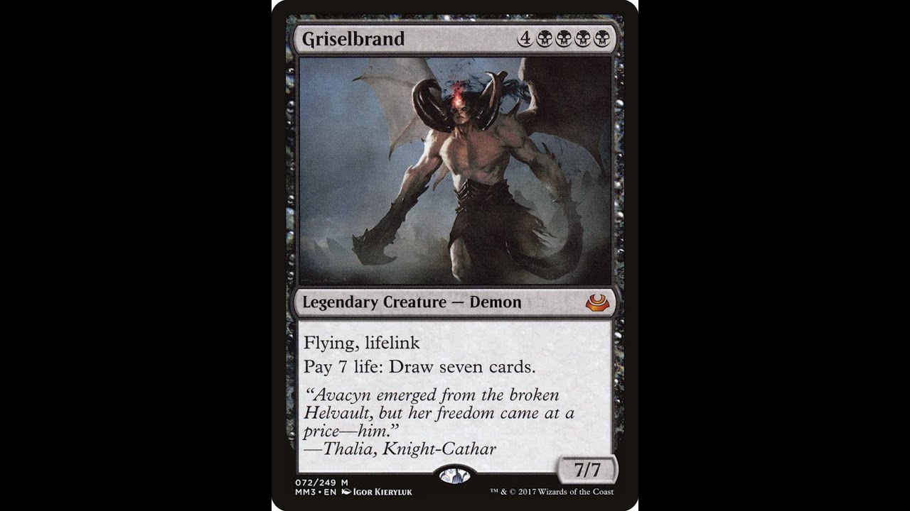 Dreams Crushed in Modern: Is that a turn 1 Griselbrand?