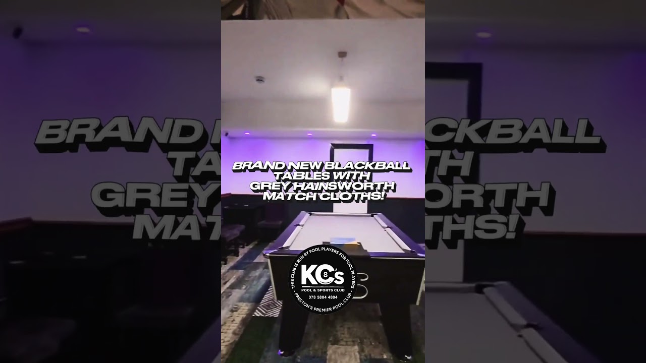 New premium pool & sports bar in Preston, Lancashire 