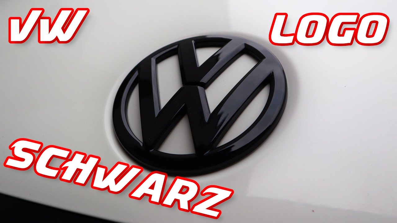 Schwarzes VW Logo anbringen | Scirocco MK3