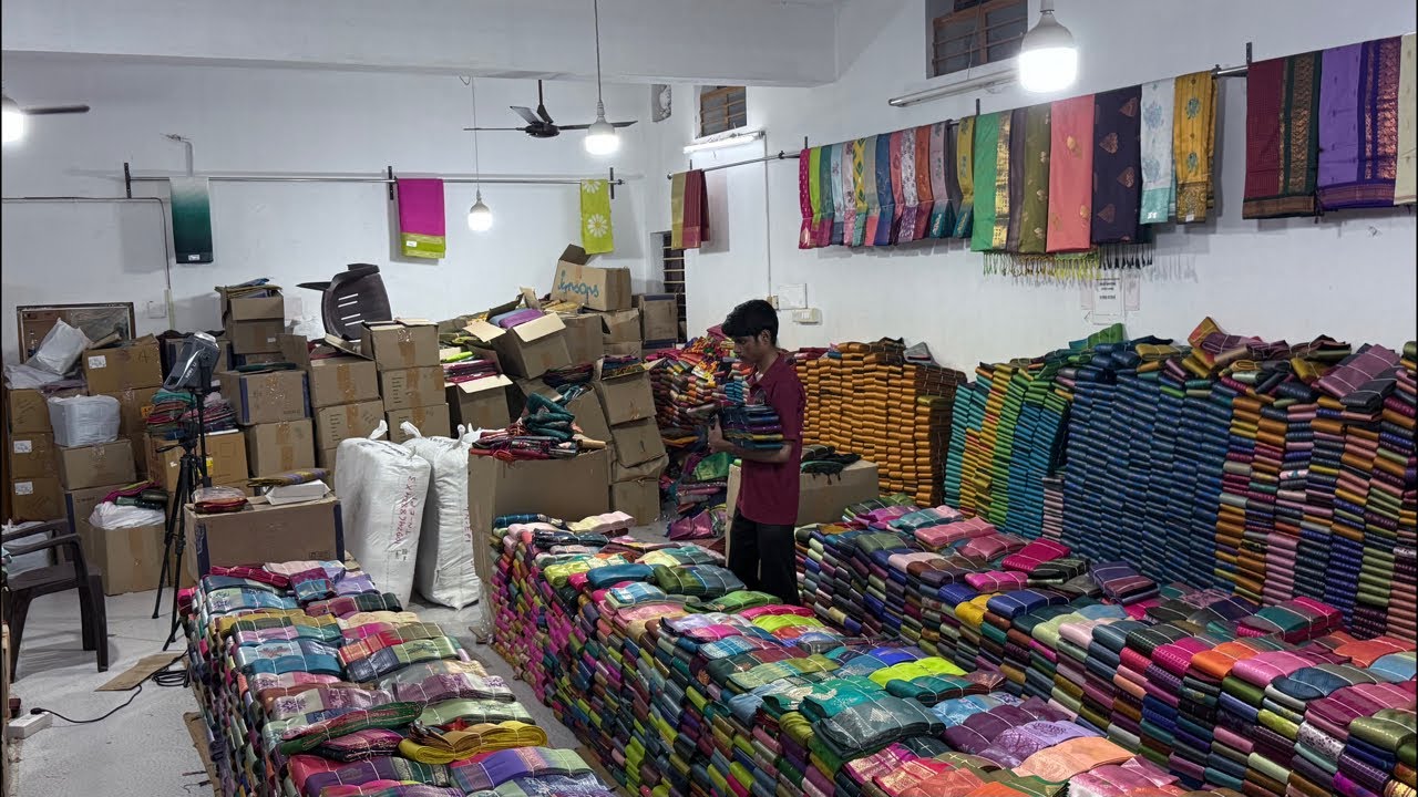 ✨ cotton saree collection  // Sri Lakshmi Narayan silks and textiles 🧶🪡