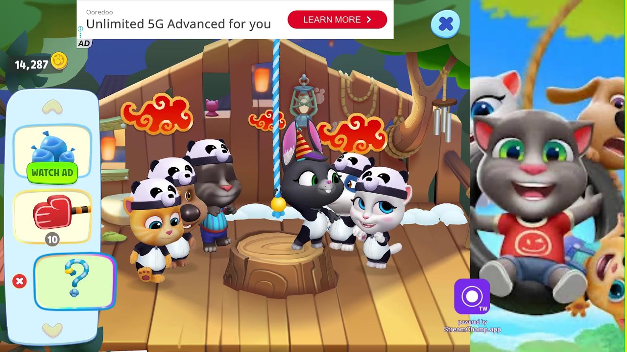 LET’S PLAY TALKING Tom    #talkingtom #viral