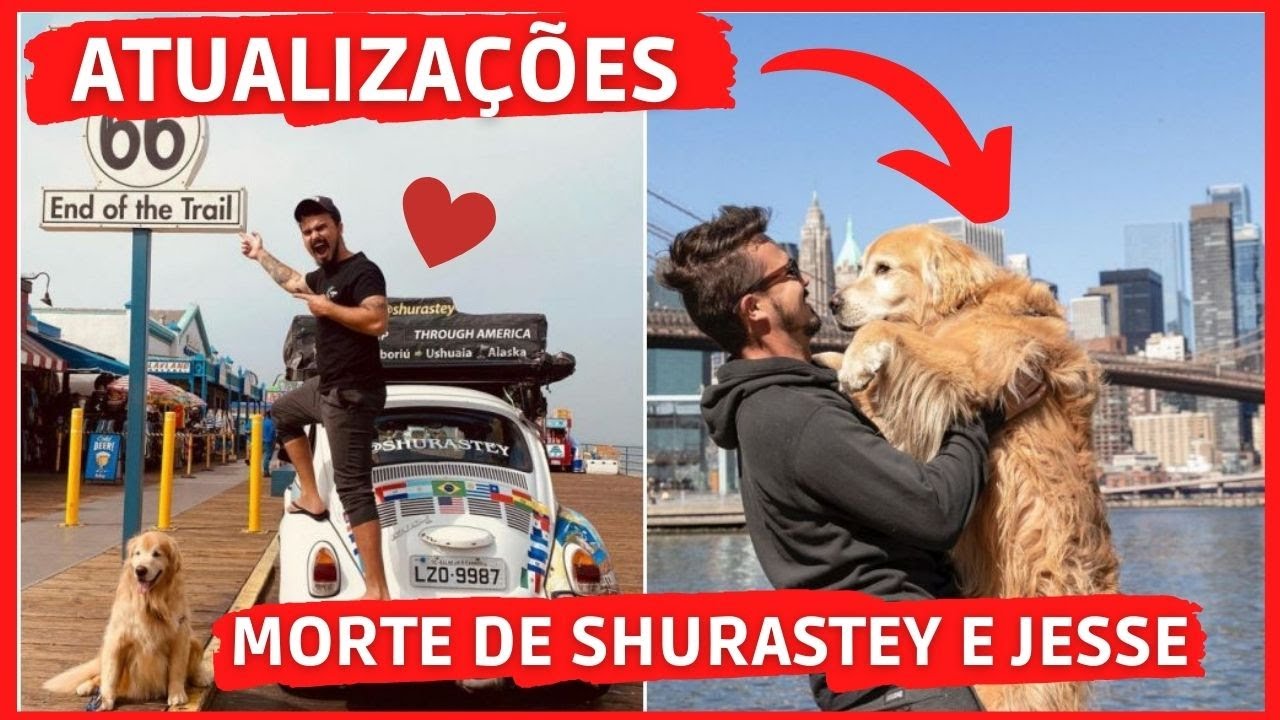 ATUALIZA&Ccedil;&Otilde;ES SOBRE A MORTE DO SHURASTEY E JESSE - VIAJANTES DE FUSCA QUE MORRERAM EM ACIDENTE