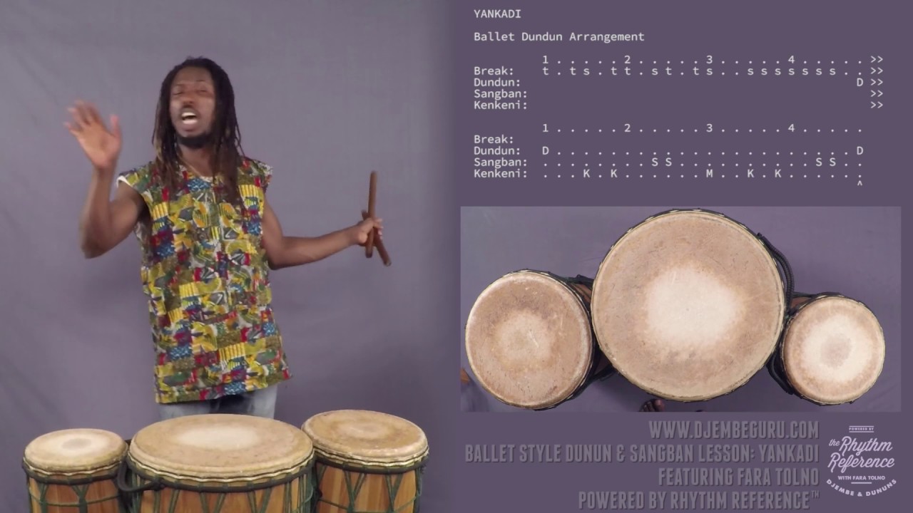 Yankadi Dunun Lesson (Beginner)