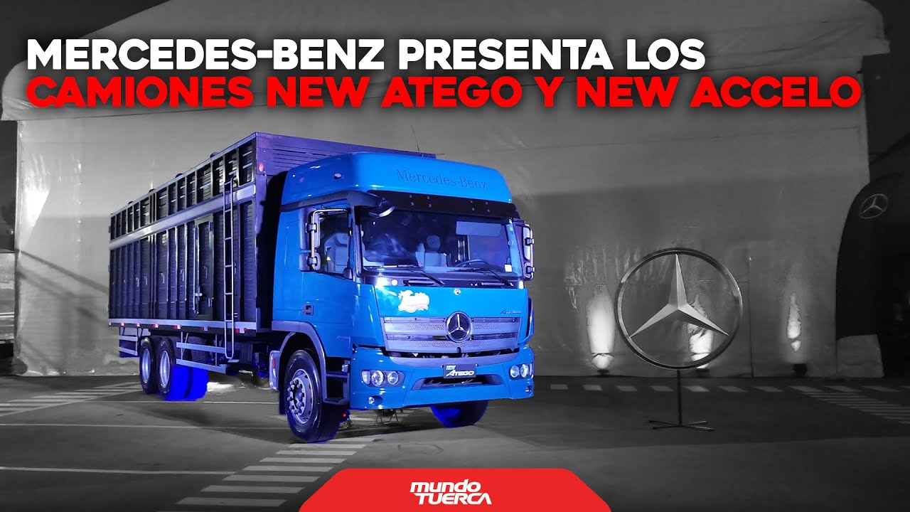 MERCEDES- BENZ PRESENTA LOS CAMIONES NEW ATEGO Y NEW ACCELO