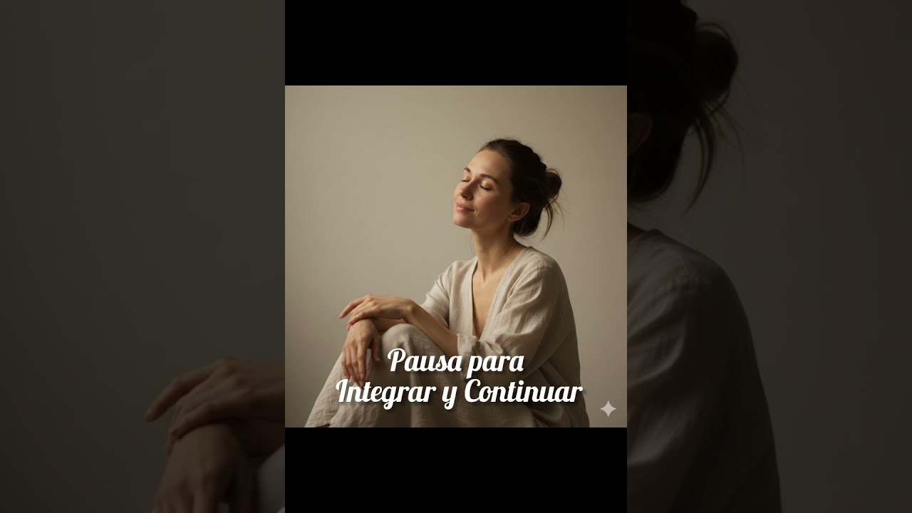 Pausa Sagrada para Integrar y Continuar | Cierre Consciente y Calma Interior