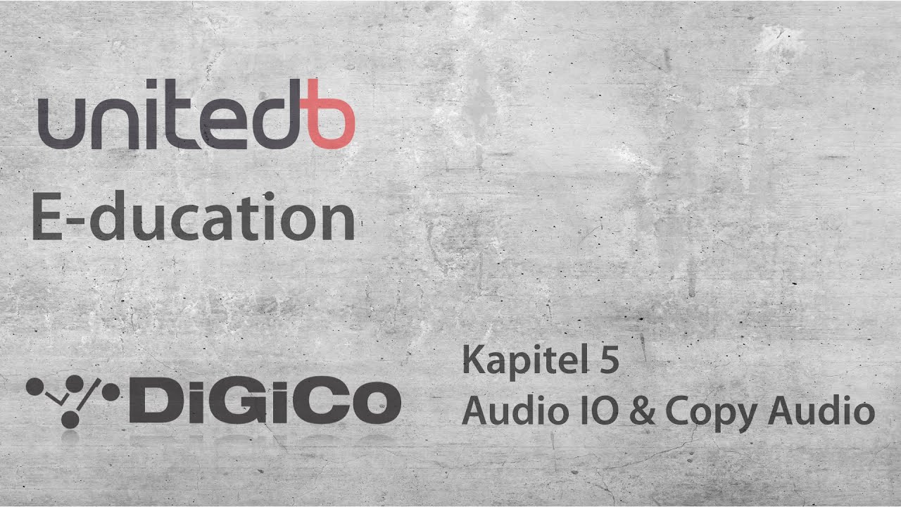 DiGiCo - SD Series Copy Audio I/O