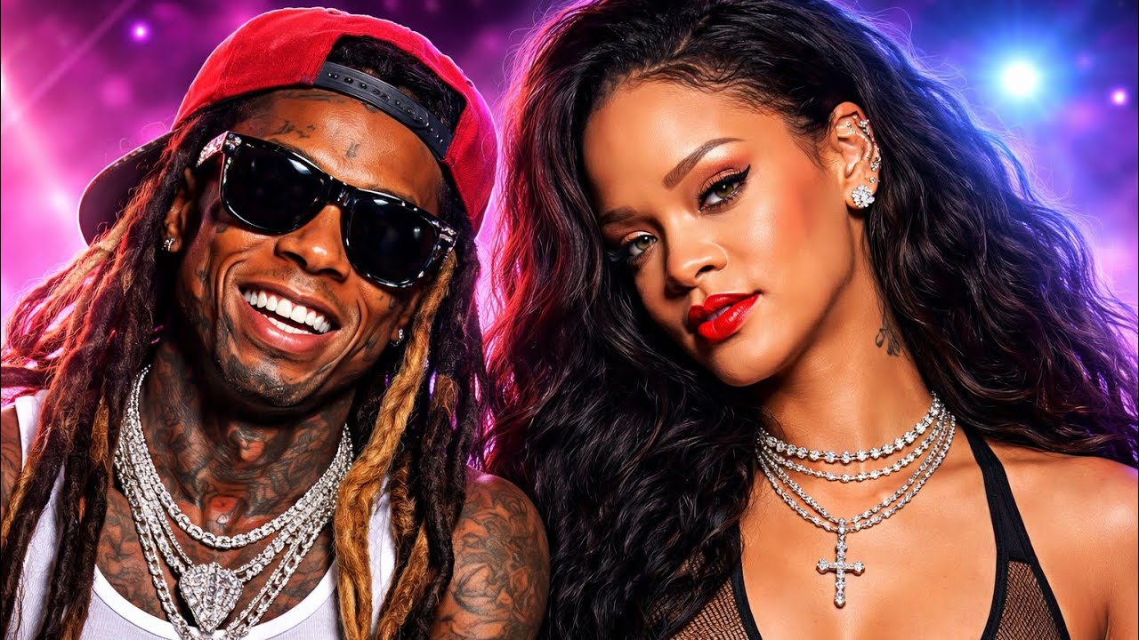 Lil Wayne ft Rihanna — Locked In Love (Music Lyrics Video)