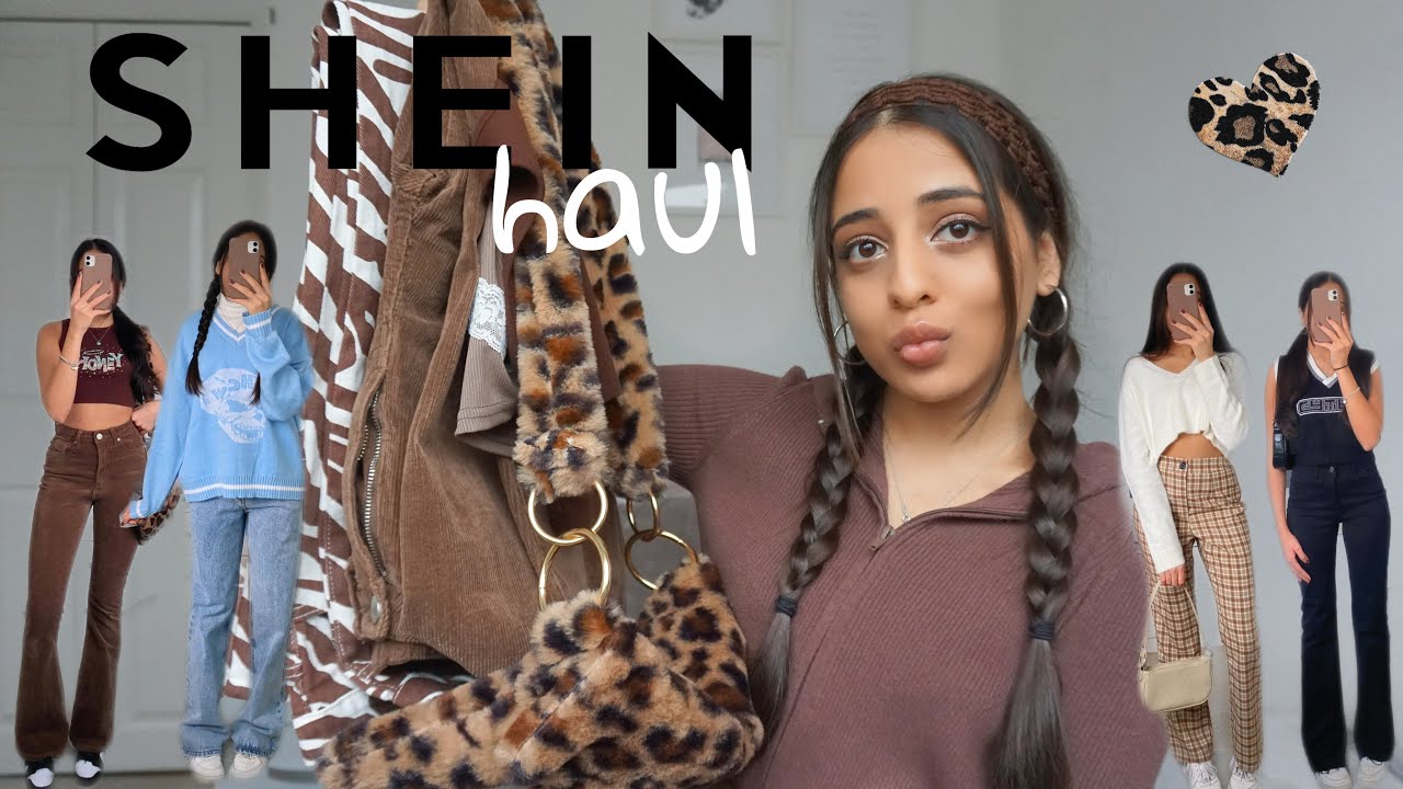 HUGE SHEIN TRY ON HAUL 2021 *pinterest aesthetic + brown tones*
