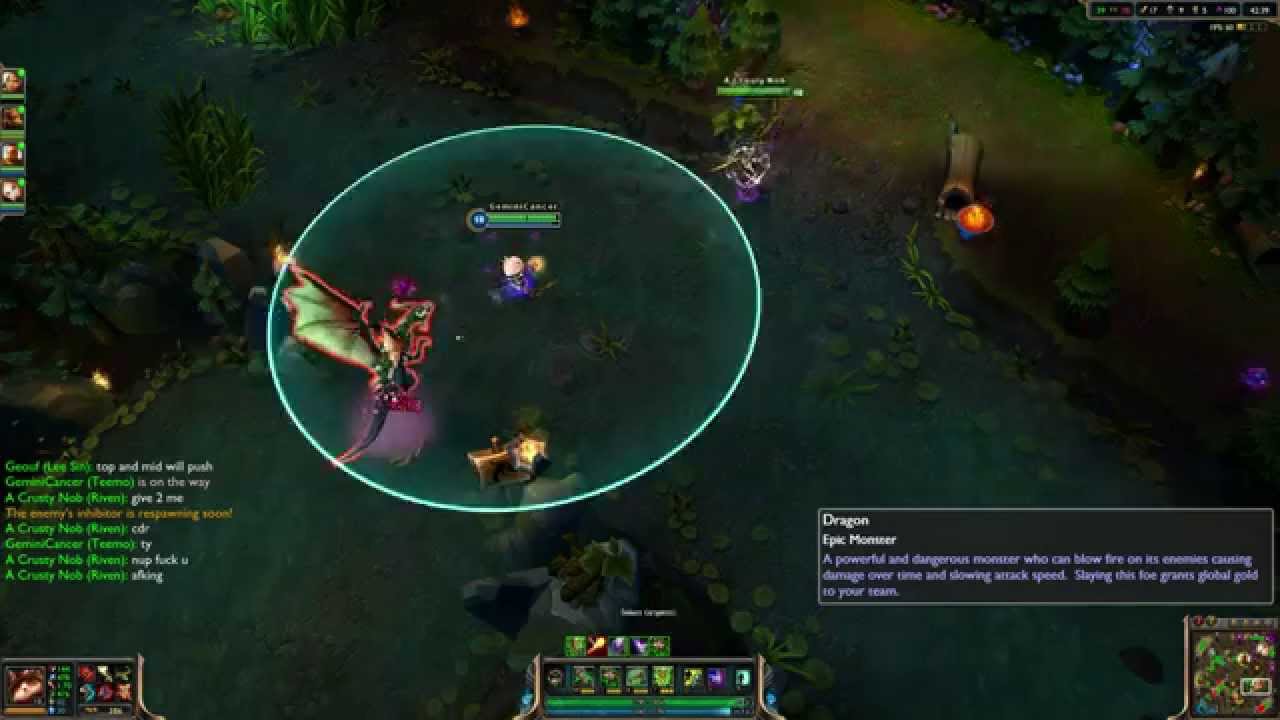 league of legends super teemo lich bane owns
