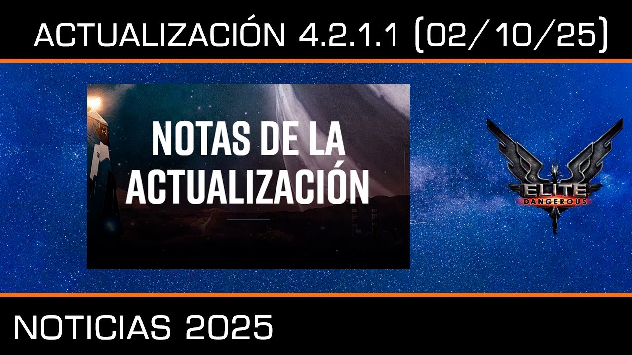 Actualización (02-10-25) - Elite Dangerous