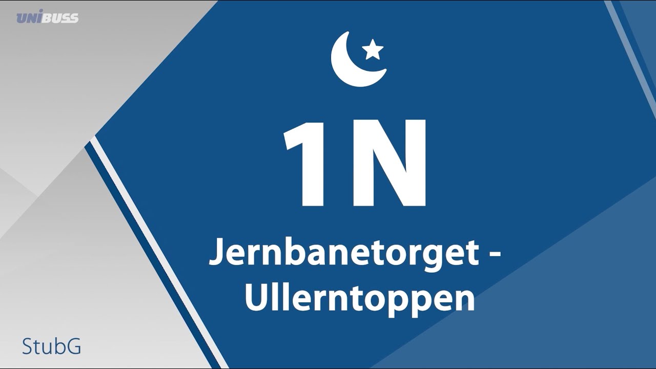 1N (Jernbanetorget - Ullerntoppen)