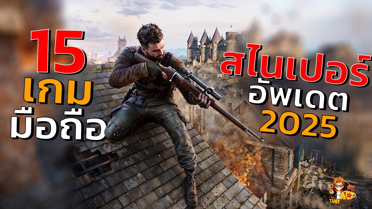 15 เกมมือถือ แนว สไนเปอร์  Sniper น่าเล่นแห่งปี 2025 ยิงทีเดียวจอด ภาพโคตรสมจริง อัพเดต