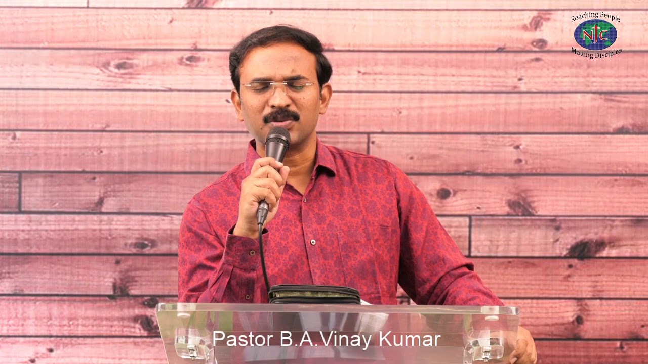 Sunday Message Pastor B.A.Vinay Kumar 15.03.2020 98 Psalm LIVE
