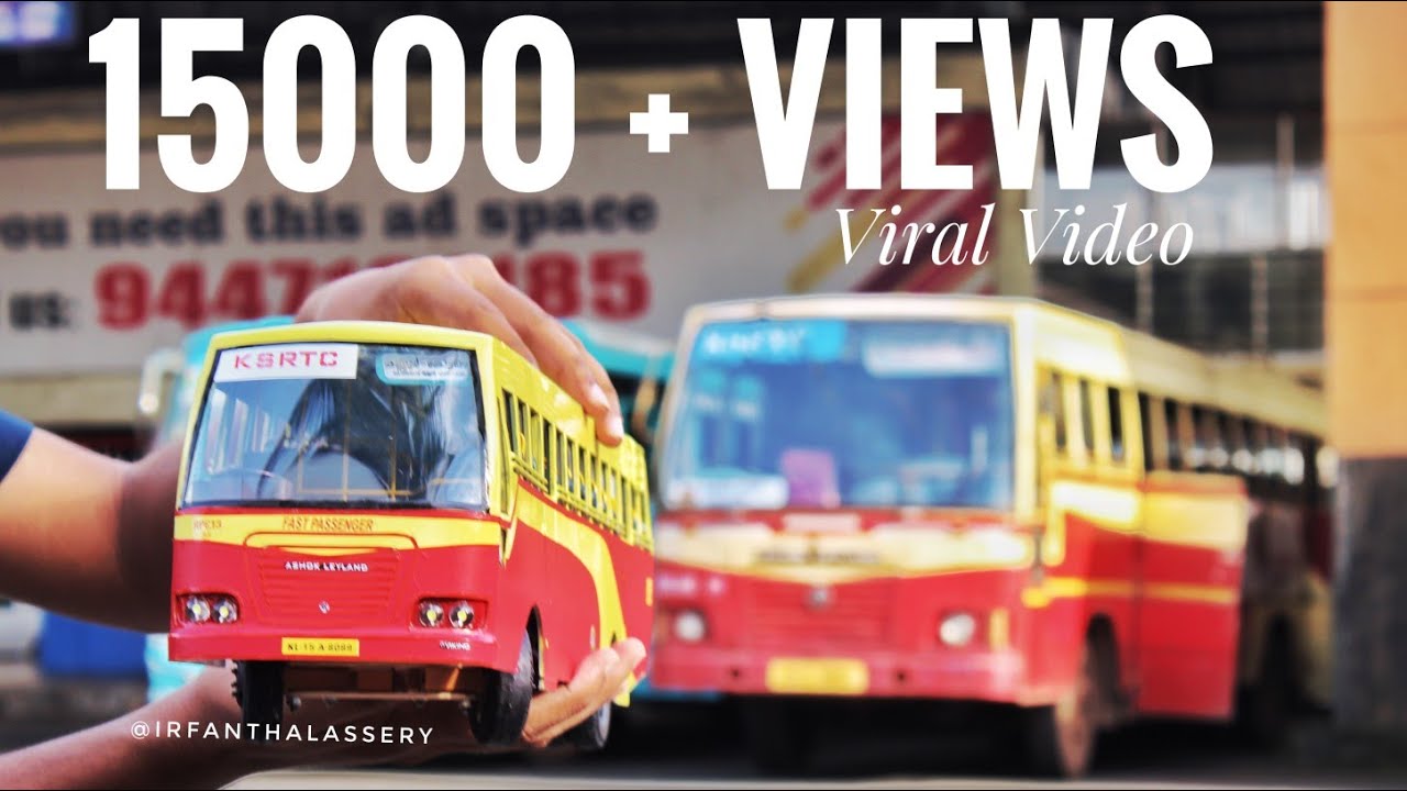 Radio Control Miniature Bus Making | Irfan Thalassery | Bus Making Full Video