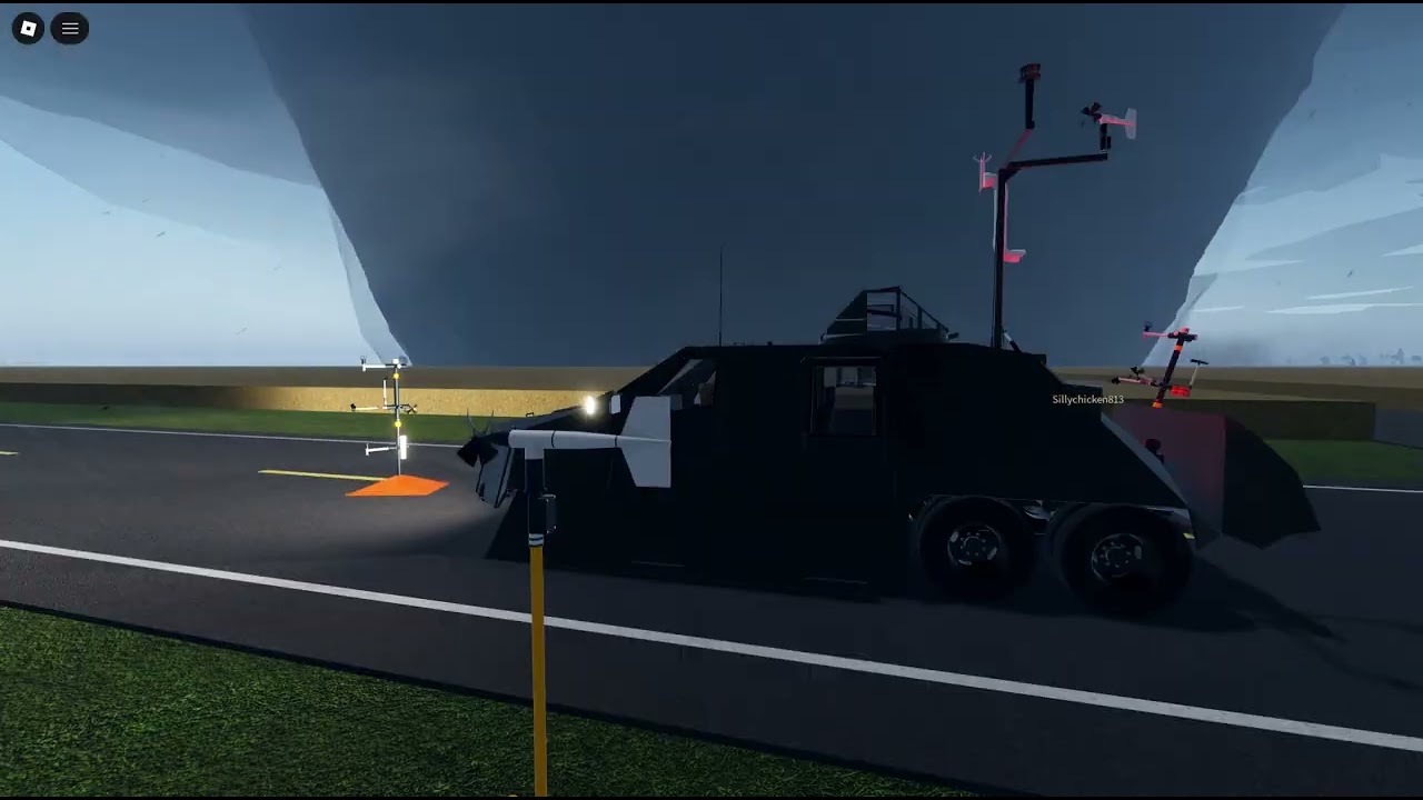 2008 Tiv2 intercept an large tornado with my friend in Twisted