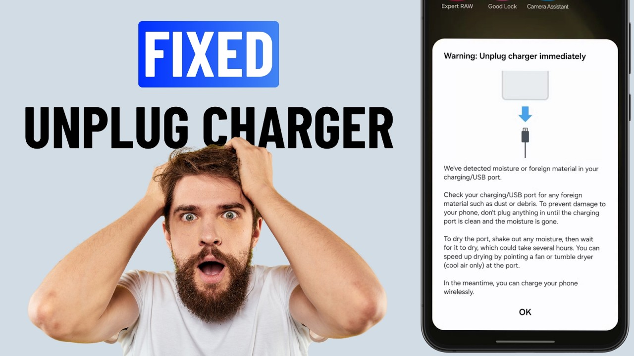 Fix ‘Unplug Charger Immediately’ Error on Samsung Phone
