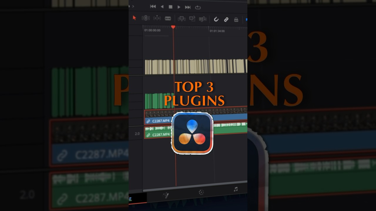 Top 3 Free Plugins for DaVinci Resolve! 🔥 #videoeditor #videoediting #davinciresolve #videoedit
