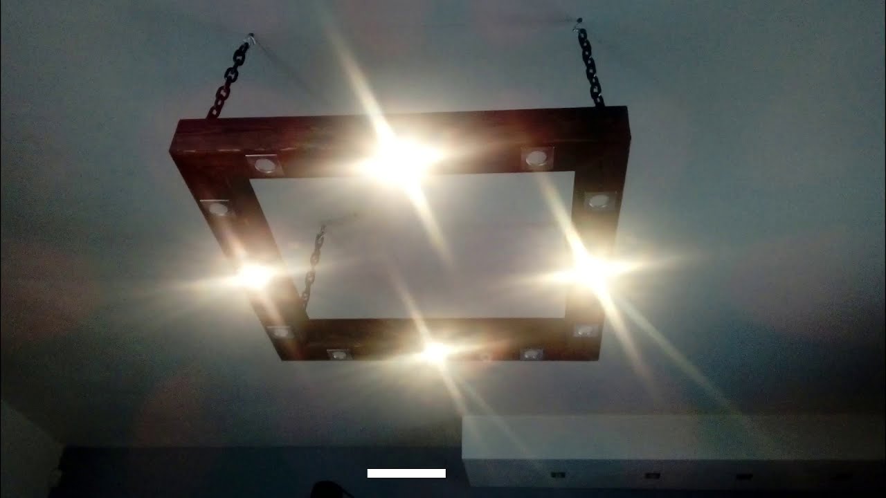 Jak zrobić żyrandol do salonu.