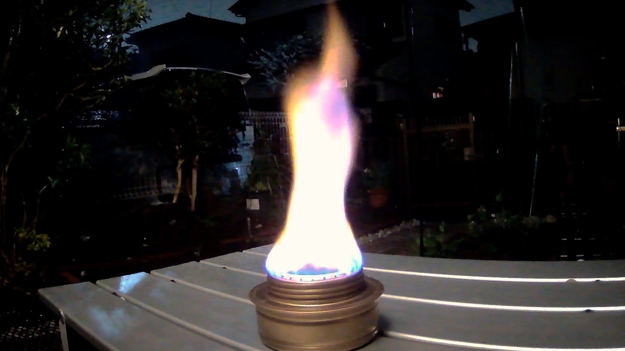 Rain on the Firelight | Trangia Alcohol Stove ASMR｜雨の夜 火を見つめる静かな時間