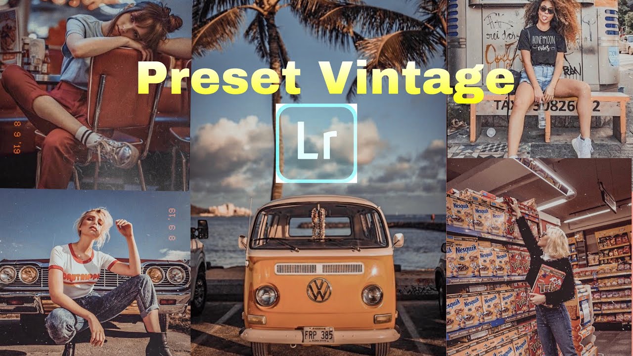 Como hacer un presets vintage para Lightroom móvil / GRATIS