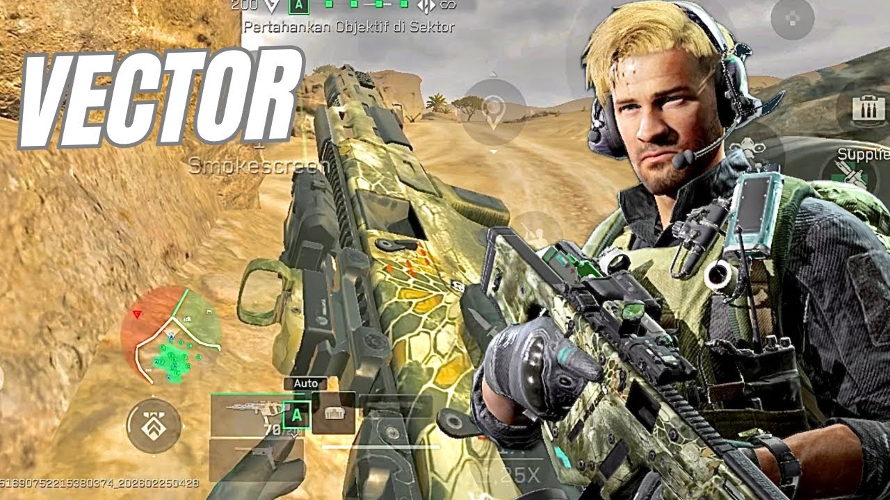 VECTOR GAMEPLAY CRACKED | DELTA FORCE MOBILE