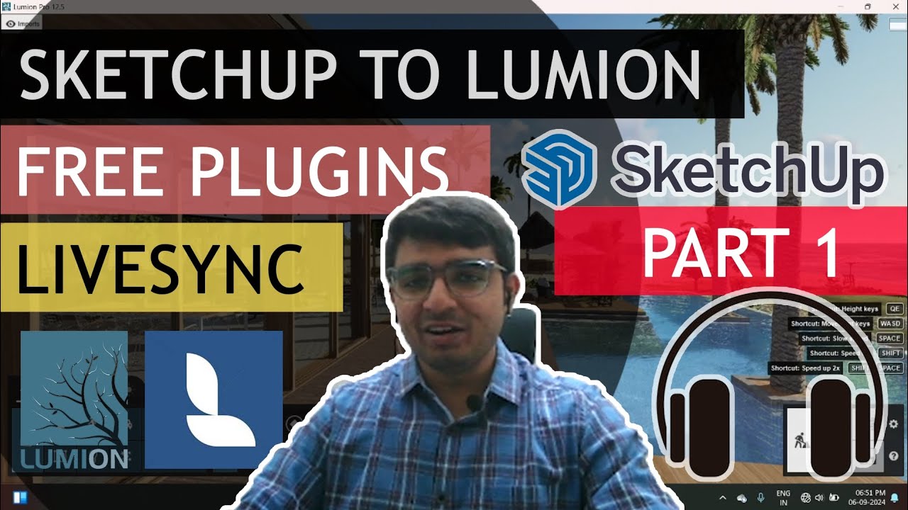 [Part 1 of 7] How to download & install LUMION LIVESYNC plugin into SKETCHUP | SketchUp to Lumion